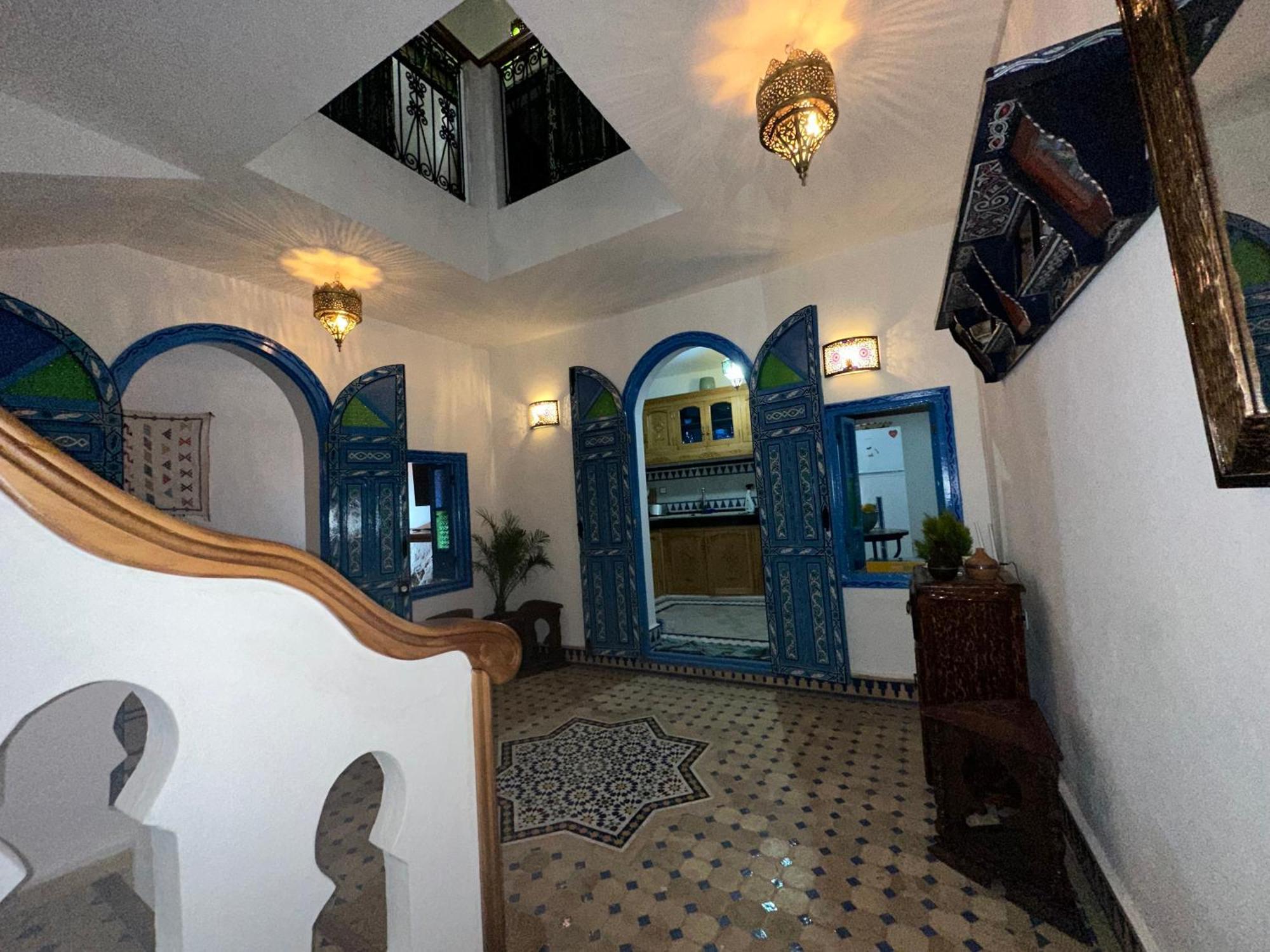 צ'פצ'אוונה Dar Al Mansoura Riad מראה חיצוני תמונה